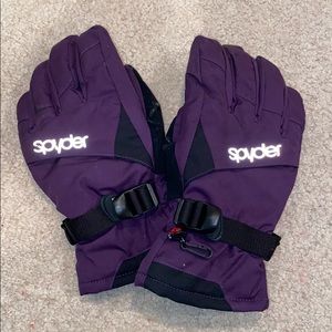 Spyder Gore-TEX Women’s M Purple Ski Snow Gloves